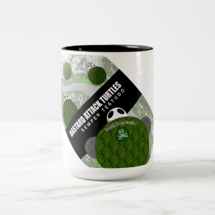 Kampfschildkröten Zweifarbige Tasse