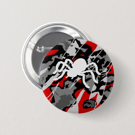 Kampfspinne Button (Vorne & Hinten)