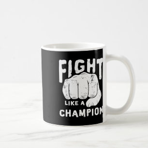 Kampfsport Boxen Kickboxen Match Fighter Martial A Kaffeetasse