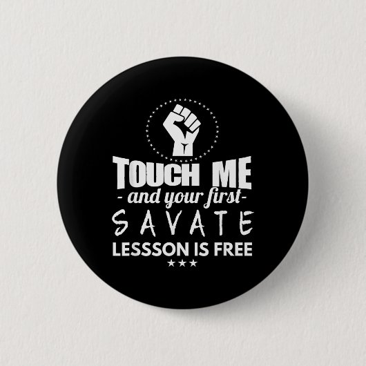 Kampfsport Button (Vorderseite)