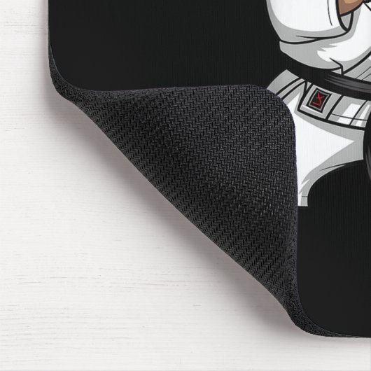 Kampfsport Capybara Lustig Karate Taekwondo Jiu J Mousepad (Ecke)