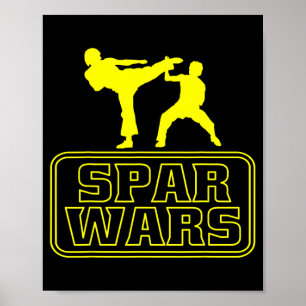 Kampfsport Cool Taekwondo Lustiges Shirt Poster
