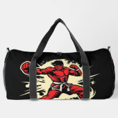 „Kampfsport – Disziplin, Stärke, Respekt“ Duffle Bag (Rückseite)