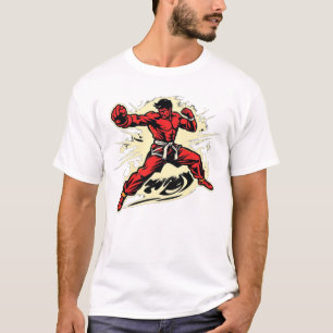 „Kampfsport – Disziplin, Stärke, Respekt“ T-Shirt