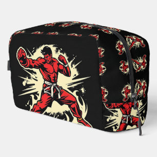 „Kampfsport – Disziplin, Stärke, Respekt“ Waschbeutel