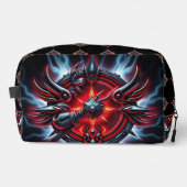 „Kampfsport – Disziplin, Stärke, Respekt“ Waschbeutel (Vorderseite)