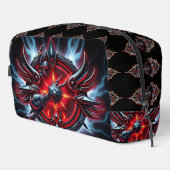 „Kampfsport – Disziplin, Stärke, Respekt“ Waschbeutel (Rechte Ecke)