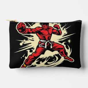 „Kampfsport – Disziplin, Stärke, Respekt“ Zubehörtasche