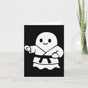 Kampfsport-Geist Lustiger Halloween-Buu-Jitsu-MMA Karte