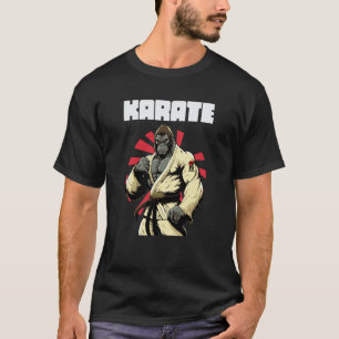 Kampfsport Karate Gorilla 1 T-Shirt