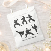 Kampfsport Karate Taekwondo Geschenktütchen (Ausgeschnitten)