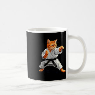 Kampfsport Karate Taekwondo Katze Jiu Jitsu Judo Kaffeetasse