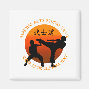 Kampfsport Karate Taekwondo Kung Fu Studiobesitzer Magnet