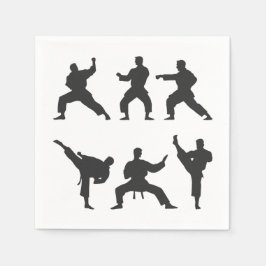 Kampfsport-Papier-Taschentücher, Karate Taekwondo- Serviette