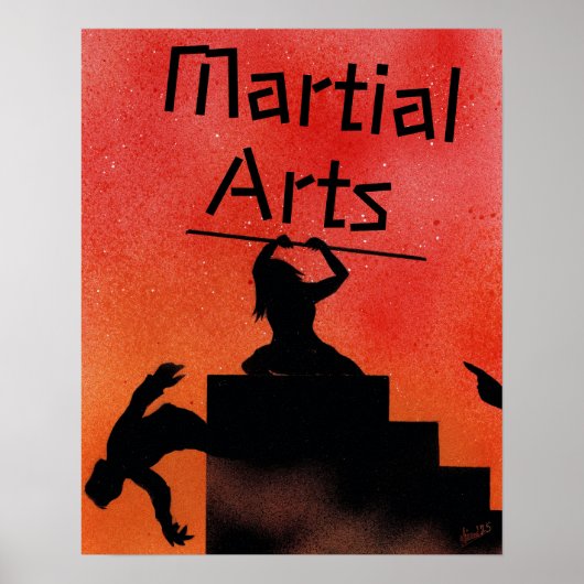 Kampfsport Poster (Vorne)