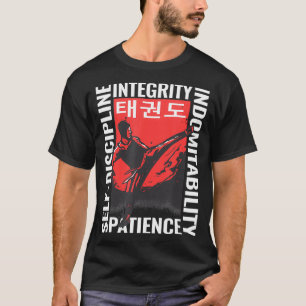 Kampfsport Taekwondo Vintage für Männer lustig Tae T-Shirt