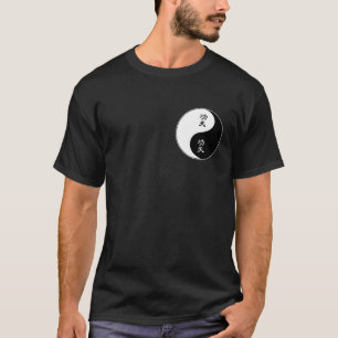 Kampfsport Taiji Yin Yang Taoismus Symbol Zeichen T-Shirt