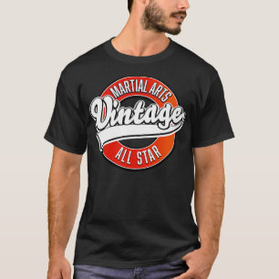 Kampfsport Vintage alles retro T-Shirt