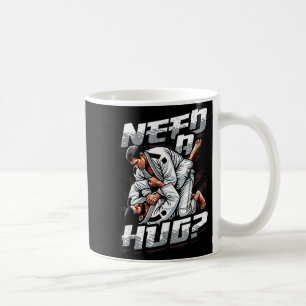 Kampfsportkämpfer Judo Karate Brasilianisch Kaffeetasse