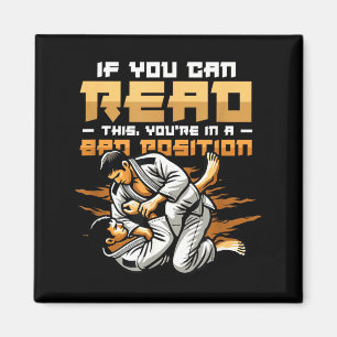 Kampfsportler Judo Karate Brasilianisch Magnet