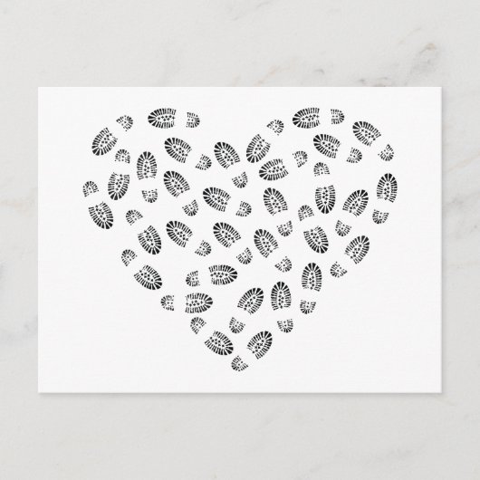 Kampfstiefel Postkarte (Vorderseite)