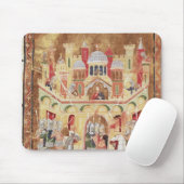 Kampfszene an den Wänden von Jerusalem Mousepad (Mit Mouse)