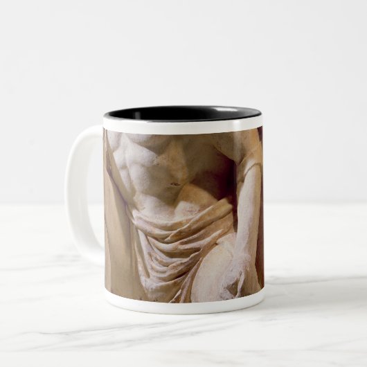 Kampfszene, c.169 zweifarbige tasse (Vorderseite Links)