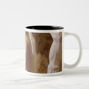 Kampfszene, c.169 zweifarbige tasse