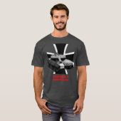 Kampftank Leopard 2 Bundeswehr Kampfpanzer T-Shirt (Vorne ganz)