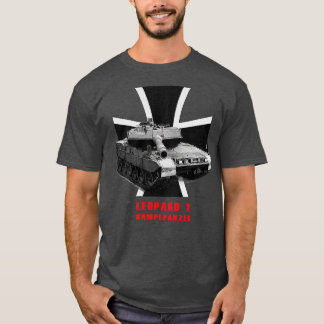 Kampftank Leopard 2 Bundeswehr Kampfpanzer T-Shirt