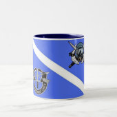 Kampftaucher-Tasse Zweifarbige Tasse (Mittel)