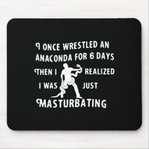 Kämpfte einst Anakonda 6 Tage Mousepad