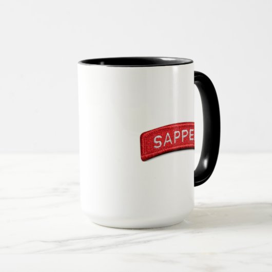 Kampftechniker Sapper Veterans Vets Cup Tasse (VorderseiteRechts)