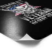 Kampfveteran Wüstensturm Fotodruck (Ecke)