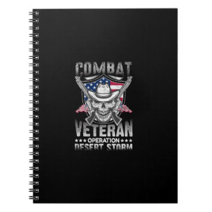 Kampfveteran Wüstensturm Notizblock