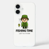 Kämpfzeit - iPhone Case für Lassend Fisch (Rückseite)