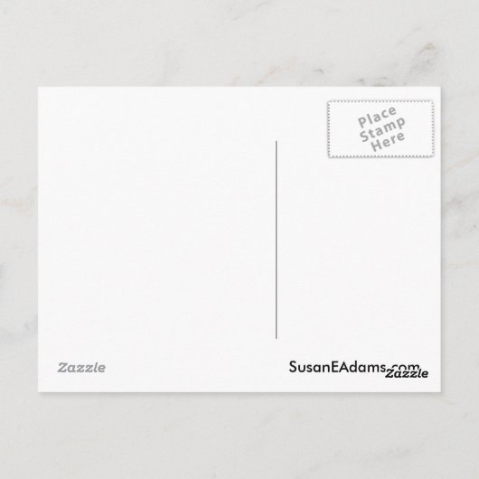 Kamphor Postkarte (Rückseite)