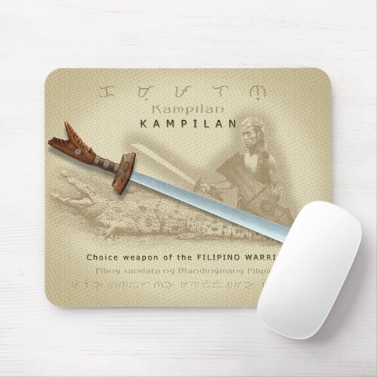 Kampilan Mousepad (Mit Mouse)