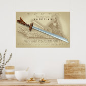 Kampilan Poster (Küche)