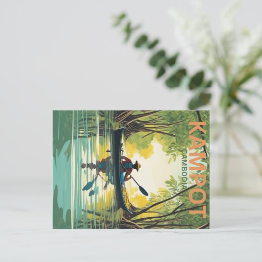 Kampot Postcard Postkarte (Stehend Vorderseite)