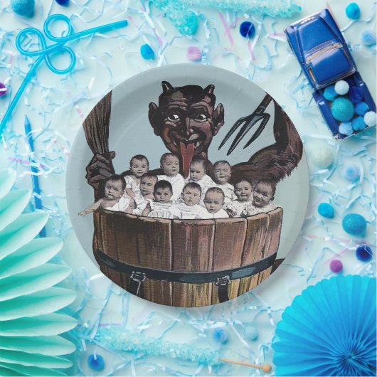 Kampus Halloween oder Weihnachten Pappteller (Party)