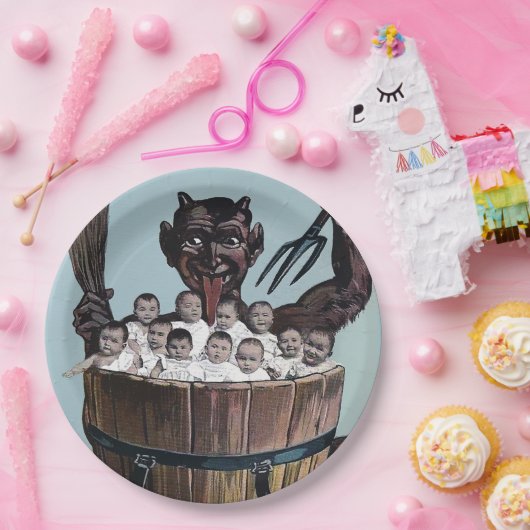 Kampus Halloween oder Weihnachten Pappteller (Party)