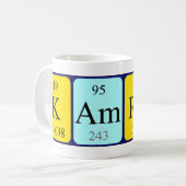 Kamran Periodenname Tasse (Vorderseite Links)