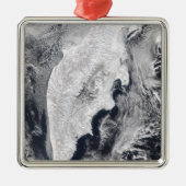 Kamtschatka Halbinsel, Ostrussland Ornament Aus Metall (Vorne)