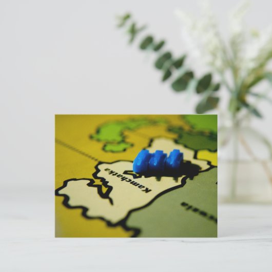 Kamtschatka in Gefahr Postkarte (Stehend Vorderseite)