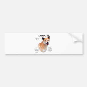 Kanaan Dog History Design Autoaufkleber