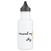 Kanaan Hund retten Edelstahlflasche (Links)