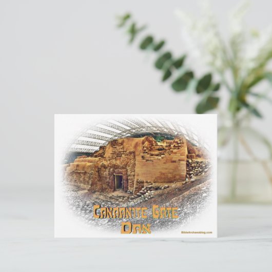 Kanaanite Gate, Dan Postkarte (Stehend Vorderseite)