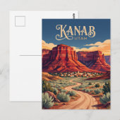 Kanab USA Postkarte (Vorne/Hinten)