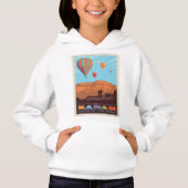 Kanab, Utah | Ballons und Tunes Hoodie (Vorderseite)